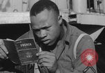 Image of African American soldiers socializing together Europe, 1944, second 49 stock footage video 65675079534