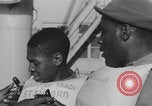 Image of African American soldiers attend religious service Europe, 1944, second 15 stock footage video 65675079535