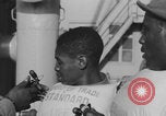 Image of African American soldiers attend religious service Europe, 1944, second 16 stock footage video 65675079535