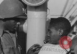Image of African American soldiers attend religious service Europe, 1944, second 18 stock footage video 65675079535