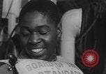 Image of African American soldiers attend religious service Europe, 1944, second 32 stock footage video 65675079535