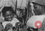 Image of African American soldiers attend religious service Europe, 1944, second 51 stock footage video 65675079535