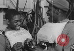 Image of African American soldiers attend religious service Europe, 1944, second 54 stock footage video 65675079535