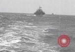Image of US APA ships sailing Kerama Islands Pacific Ocean, 1945, second 1 stock footage video 65675079537