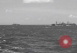 Image of US APA ships sailing Kerama Islands Pacific Ocean, 1945, second 23 stock footage video 65675079537