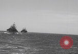 Image of US APA ships sailing Kerama Islands Pacific Ocean, 1945, second 28 stock footage video 65675079537