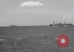 Image of US APA ships sailing Kerama Islands Pacific Ocean, 1945, second 37 stock footage video 65675079537