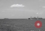 Image of US APA ships sailing Kerama Islands Pacific Ocean, 1945, second 38 stock footage video 65675079537