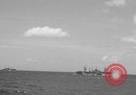 Image of US APA ships sailing Kerama Islands Pacific Ocean, 1945, second 42 stock footage video 65675079537