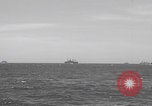 Image of US APA ships sailing Kerama Islands Pacific Ocean, 1945, second 47 stock footage video 65675079537
