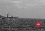Image of US APA ships sailing Kerama Islands Pacific Ocean, 1945, second 58 stock footage video 65675079537
