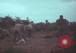 Image of Operation Wallowa US 1st Brigade 7th Cavalry walking Vietnam, 1967, second 20 stock footage video 65675079543