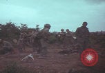 Image of Operation Wallowa US 1st Brigade 7th Cavalry walking Vietnam, 1967, second 25 stock footage video 65675079543