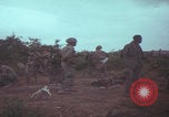 Image of Operation Wallowa US 1st Brigade 7th Cavalry walking Vietnam, 1967, second 26 stock footage video 65675079543