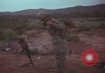 Image of Operation Wallowa US 1st Brigade 7th Cavalry walking Vietnam, 1967, second 42 stock footage video 65675079543