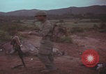 Image of Operation Wallowa US 1st Brigade 7th Cavalry walking Vietnam, 1967, second 43 stock footage video 65675079543