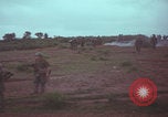 Image of Operation Wallowa US 1st Brigade 7th Cavalry walking Vietnam, 1967, second 56 stock footage video 65675079543