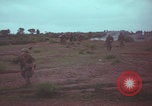 Image of Operation Wallowa US 1st Brigade 7th Cavalry walking Vietnam, 1967, second 59 stock footage video 65675079543