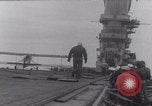 Standbild Flugzeugträger Flugzeug Landung United States USA, 1939, aus Sekunde 29 historischem Filmmaterial Videoclip 65675079548
