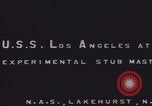 Image dirigeable USS Los Angeles Lakehurst New Jersey United States USA, 1939, de la seconde 3 séquences d'archives historiques vidéo 65675079550