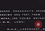 Image of Lakehurst NJ parachute landing Lakehurst New Jersey USA, 1939, second 1 stock footage video 65675079551