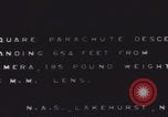 Image of Lakehurst NJ parachute landing Lakehurst New Jersey USA, 1939, second 11 stock footage video 65675079551