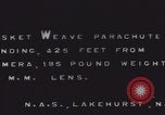 Image of Lakehurst NJ parachute landing Lakehurst New Jersey USA, 1939, second 25 stock footage video 65675079551