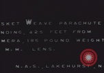 Image of Lakehurst NJ parachute landing Lakehurst New Jersey USA, 1939, second 26 stock footage video 65675079551