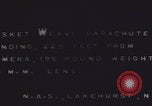Image of Lakehurst NJ parachute landing Lakehurst New Jersey USA, 1939, second 33 stock footage video 65675079551