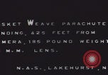 Image of Lakehurst NJ parachute landing Lakehurst New Jersey USA, 1939, second 35 stock footage video 65675079551