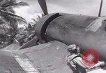 Image of F4U Corsair pilot cockpit Espiritu Santo New Hebrides Islands, 1943, second 11 stock footage video 65675079552