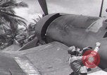 Image of F4U Corsair pilot cockpit Espiritu Santo New Hebrides Islands, 1943, second 12 stock footage video 65675079552