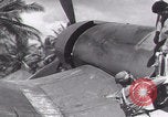 Image of F4U Corsair pilot cockpit Espiritu Santo New Hebrides Islands, 1943, second 14 stock footage video 65675079552