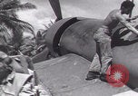 Image of F4U Corsair pilot cockpit Espiritu Santo New Hebrides Islands, 1943, second 18 stock footage video 65675079552