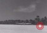 Image of WW2 Espiritu Santo aircraft taxis take off Espiritu Santo New Hebrides Islands, 1943, second 8 stock footage video 65675079553