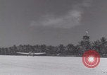Image of WW2 Espiritu Santo aircraft taxis take off Espiritu Santo New Hebrides Islands, 1943, second 10 stock footage video 65675079553