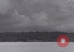 Image of WW2 Espiritu Santo aircraft taxis take off Espiritu Santo New Hebrides Islands, 1943, second 20 stock footage video 65675079553
