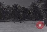 Image of WW2 Espiritu Santo aircraft taxis take off Espiritu Santo New Hebrides Islands, 1943, second 48 stock footage video 65675079553