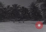 Image of WW2 Espiritu Santo aircraft taxis take off Espiritu Santo New Hebrides Islands, 1943, second 49 stock footage video 65675079553