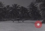 Image of WW2 Espiritu Santo aircraft taxis take off Espiritu Santo New Hebrides Islands, 1943, second 50 stock footage video 65675079553