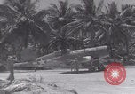 Image of WW2 Espiritu Santo aircraft taxis take off Espiritu Santo New Hebrides Islands, 1943, second 56 stock footage video 65675079553