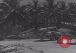 Image of WW2 Espiritu Santo aircraft taxis take off Espiritu Santo New Hebrides Islands, 1943, second 61 stock footage video 65675079553