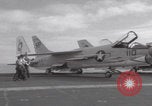 Image of USS Hancock aircraft carrier Vietnam, 1965, second 17 stock footage video 65675079554