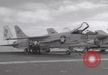 Image of USS Hancock aircraft carrier Vietnam, 1965, second 20 stock footage video 65675079554