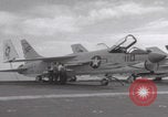 Image of USS Hancock aircraft carrier Vietnam, 1965, second 21 stock footage video 65675079554