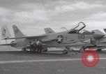 Image of USS Hancock aircraft carrier Vietnam, 1965, second 22 stock footage video 65675079554