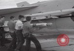 Image of USS Hancock aircraft carrier Vietnam, 1965, second 23 stock footage video 65675079554