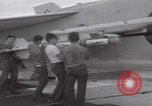 Image of USS Hancock aircraft carrier Vietnam, 1965, second 25 stock footage video 65675079554