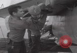 Image of USS Hancock aircraft carrier Vietnam, 1965, second 36 stock footage video 65675079554
