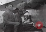 Image of USS Hancock aircraft carrier Vietnam, 1965, second 37 stock footage video 65675079554